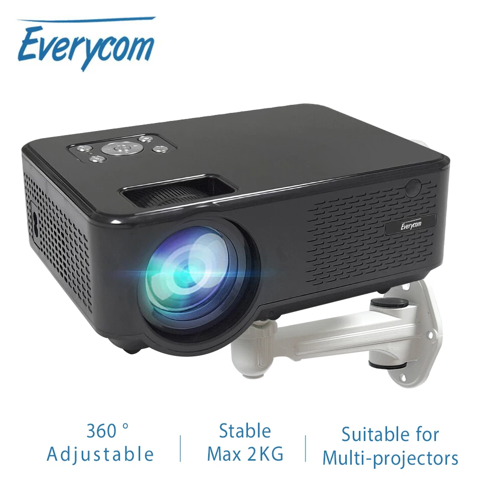 Everycom Projector Wall Ceiling Mount 360 Angle Mini Projector Bracket Holder Loading 2kg For Led Projector Adjustable Hanger Projector Brackets Aliexpress Everycom Projector Wall Ceiling Mount 360 Angle Mini Projector Bracket Holder Loading 2kg For Led Projector Adjustable Hanger Projector Brackets Aliexpress