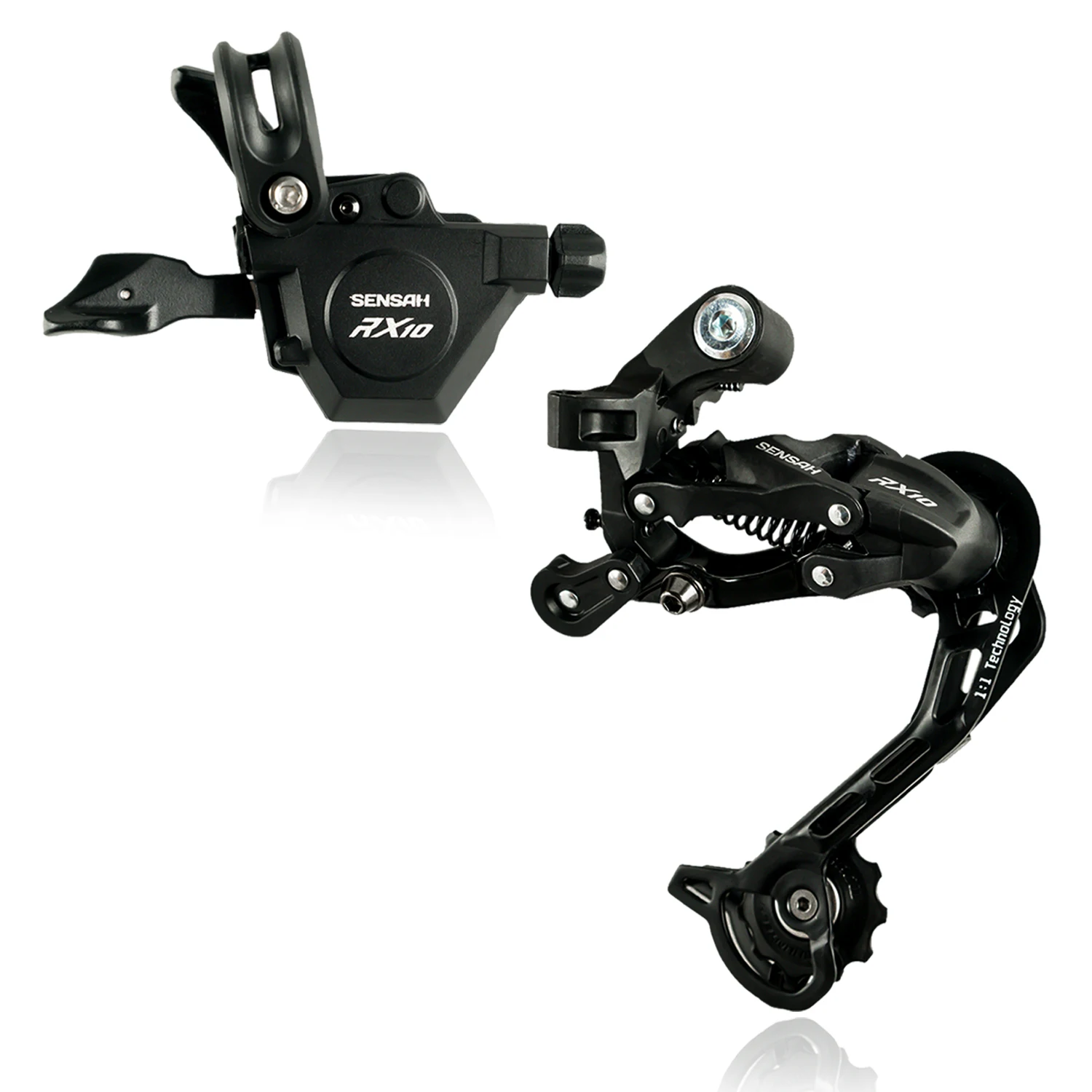 SENSAH RX10 Transmision 1x10 Speed Bike MTB Shifter Derailleurs