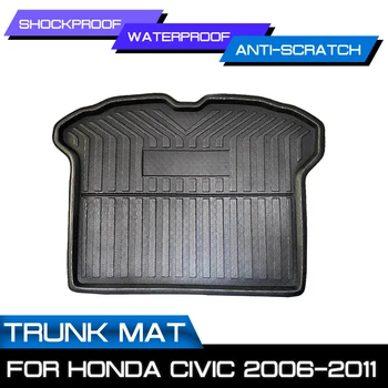 

Car Floor Mat Carpet Rear Trunk Anti-mud Cover For Honda Civic 2006 2007 2008 2009 2010 2011