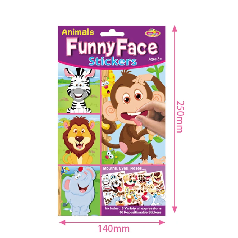 Make Your Own Faces Stickers 4 In 1 Princess Dress Up Your Own Face  Stickers Dress Up Your Own Face Make Your Own Stickers Fun - Sticker -  AliExpress