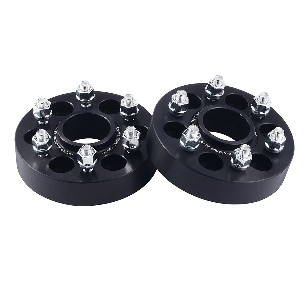 2pcs/set Pcd 6x114.3 Car Wheel Spacer Adapter M12x1.25 Hubcentric Wheel