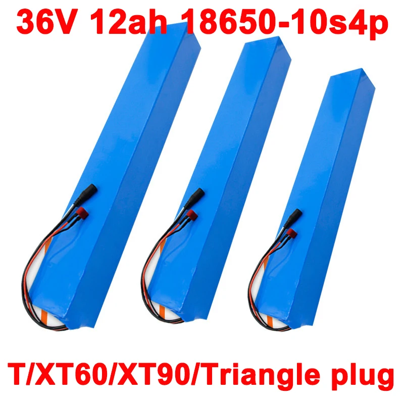 Batteria Al Litio Varicore 36V 12Ah Ebike 10 Corde 20A Bms 30A 18650 Batterie Al Litio Per Bici Elettrica Scooter Elettrico
