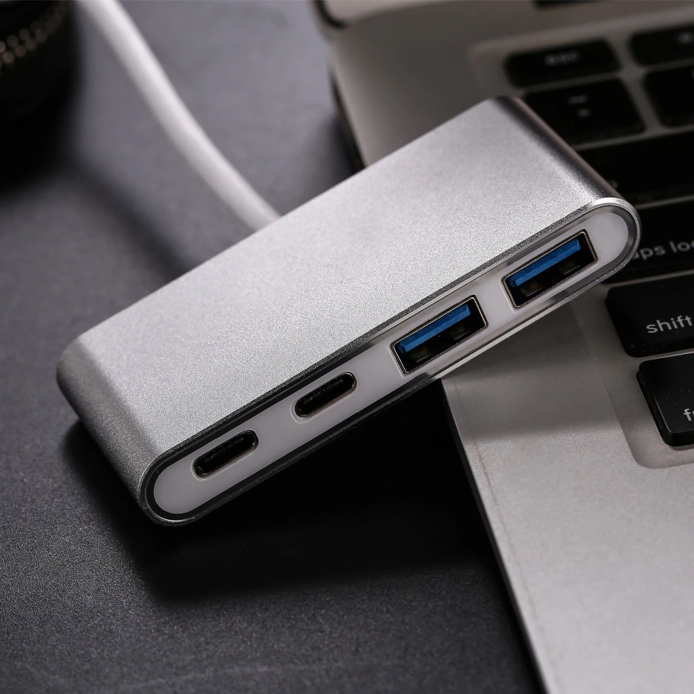 Type-c-turn usb3.0 Зарядка данных OTG для Apple компьютер type c концентратор 3