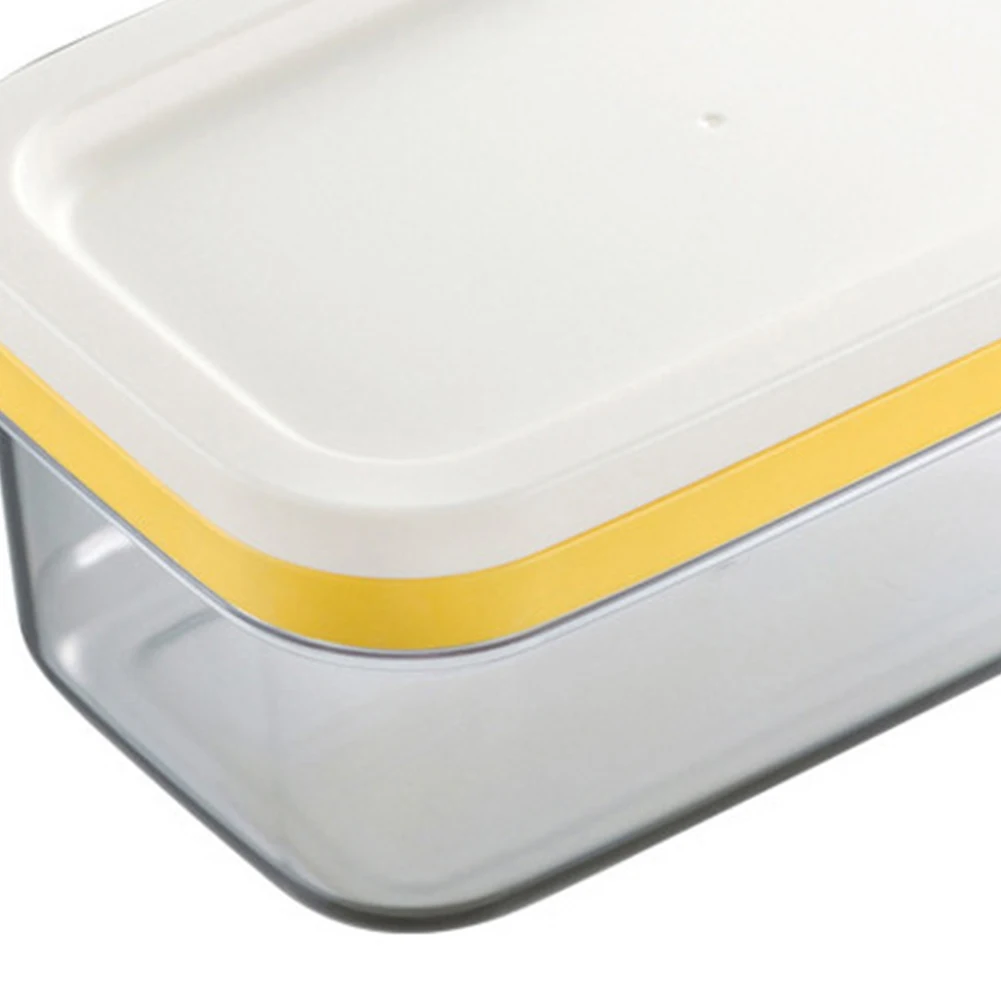Прямоугольник контейнер еда сыра для хранения дома герметизация кухня масло коробка портативный Хранитель блюдо с крышкой резка