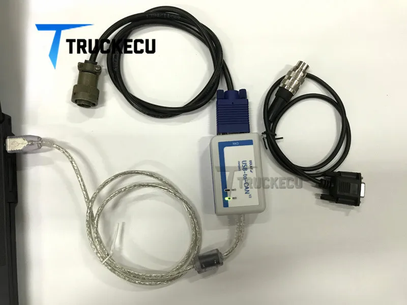 Для диагностического набора MTU (USB to CAN V2) Diasys 2 7 USB key IXXAT TO V2 compact + ADEC MDEC cable|Кабели