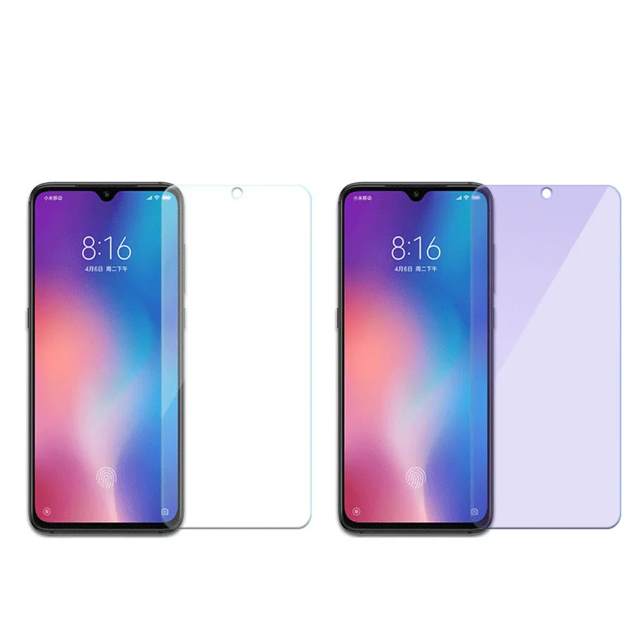 Анти УФ Фиолетовый Синий свет отпечатков пальцев закаленное стекло для Huawei P30 P10