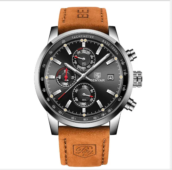 KIMSDUN топ роскошные фирменные мужские часы кожа кварцевые деловые часы мужские военные спортивные Водонепроницаемый часы Relogio Masculino