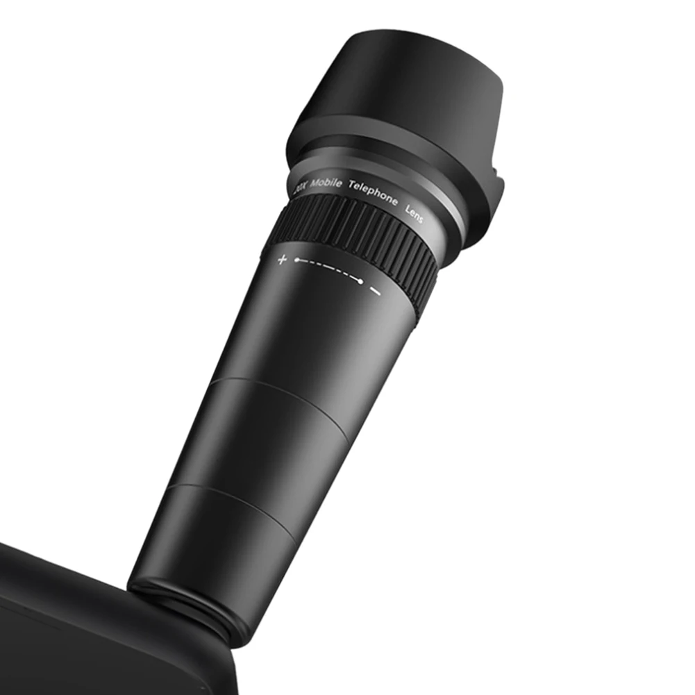 

Cell Phone Lens 20X Optical Zoom Lens Clamp with Tripod for Universal Smartphones SP99