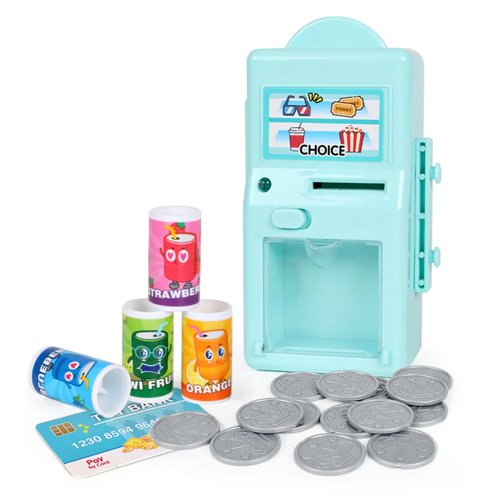 Детский игровой автомат-головоломка, машина для попкорна и напитков, игрушечный Поппер, игрушечный набор со звуком и светильник
