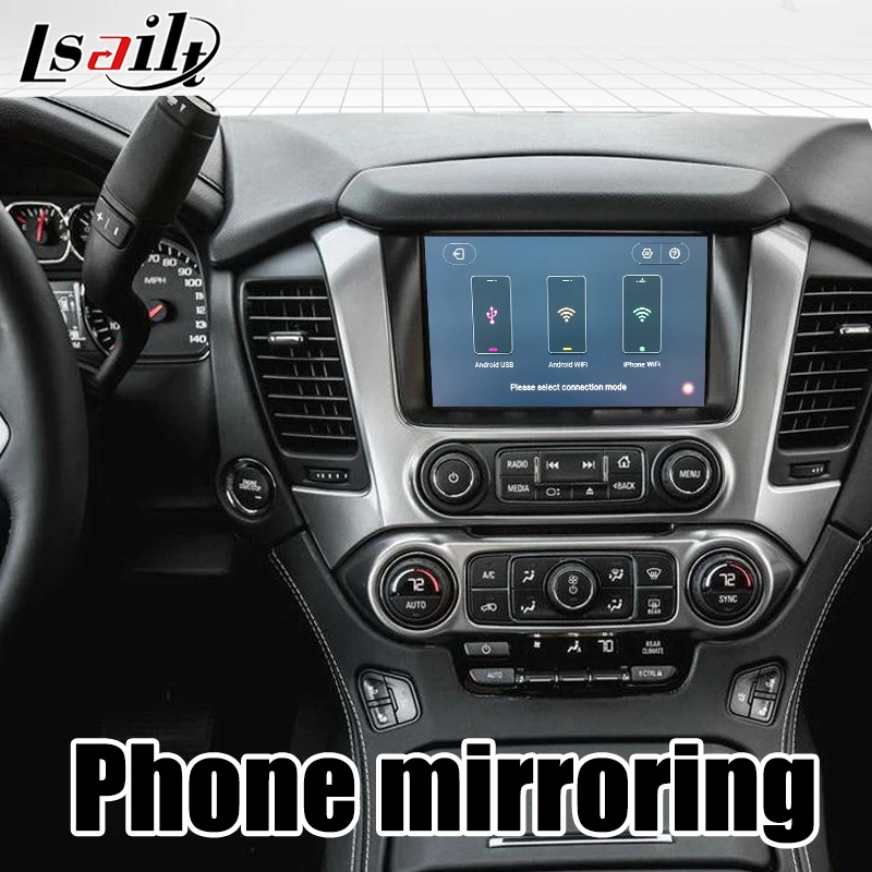 Интерфейс Android 7,1 для Chevrolet Suburban- MyLink встроенный gps-навигатор по Lsailt
