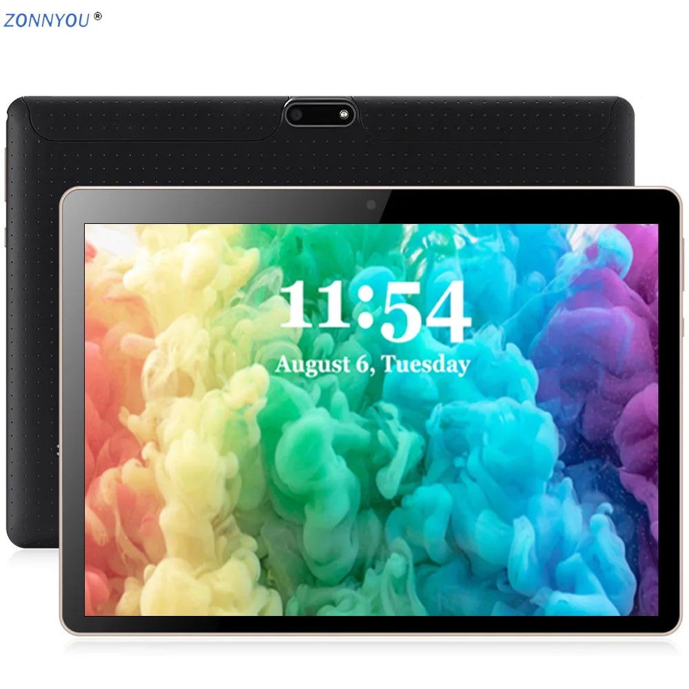 

10 inches Tablet PC Android 6.0 3G Phone Call Sim Card Built in 3G Bluetooth WiFi Tablet PC Quad Core 2GB Ram 16GB Rom