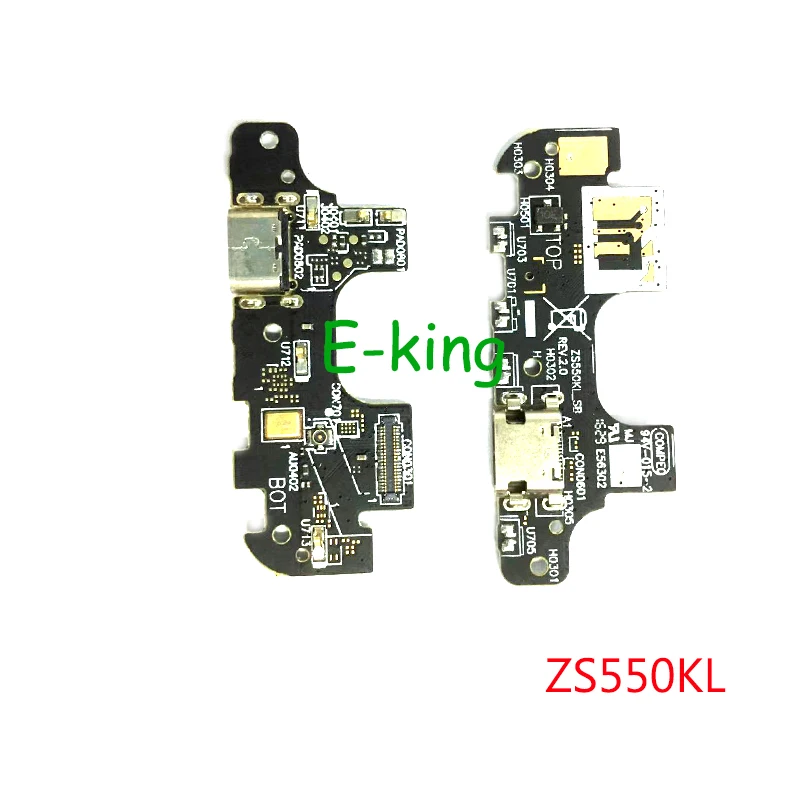 USB Port Charging Board For ASUS Zenfone 3 Deluxe 5.5 Z01FD ZS550KL Usb Dock Flex Cable Repair Parts | Мобильные телефоны и
