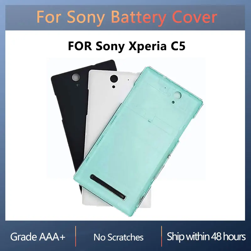 Задняя крышка батарейного отсека для Sony Xperia C3 D2502 D2533 с запасными частями задняя