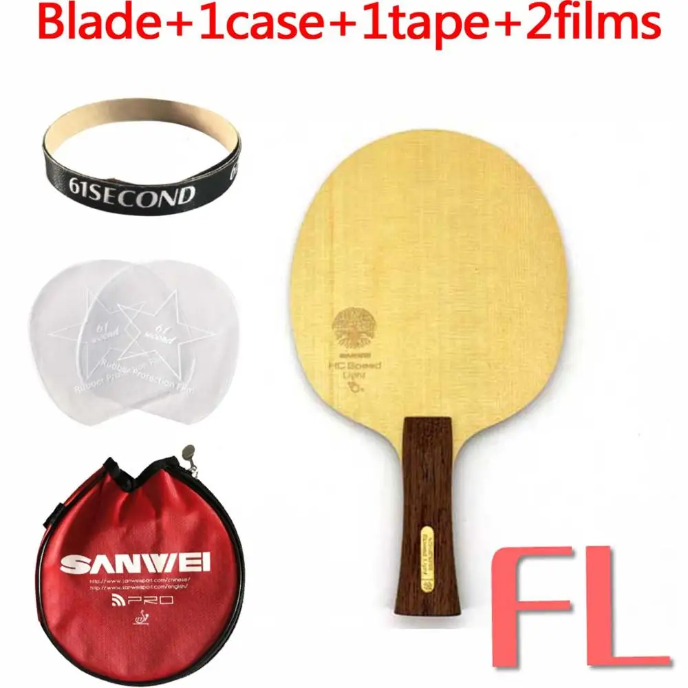 FL with Y 1 case Sanwei HC скоростной светильник для настольного тенниса - Цвет: FL with Y 1 case
