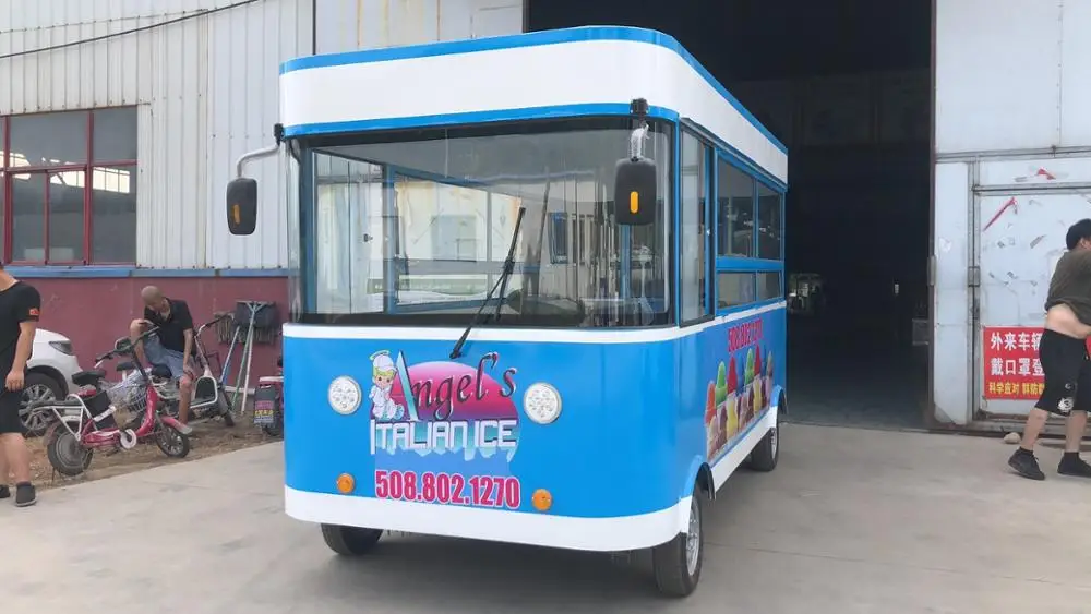 Можно изготовить на заказ электрические мобильные тележки для еды/Мобильный
