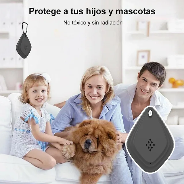 Hordozható Usb Szúnyog-Ismétlő Ultrahangos Bolhás Kullancs-Károsító Anti-Moszkitó Horoggal Nyári Rovar Kártevő Visszatartó Háziállatok Kutyájához - Image 3