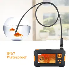 4,3 дюймовый визуальный эндоскоп, Ушная ложка, Бороскоп, эндоскоп, микроскоп, водонепроницаемый, для осмотра фотографий, портативный, практичный, прочный