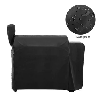 

Dustproof Outdoor Waterproof Washable BBQ Grill Cover Oxford Cloth Universal Heavy Duty Easy Clean Drawstring Anti UV Camping