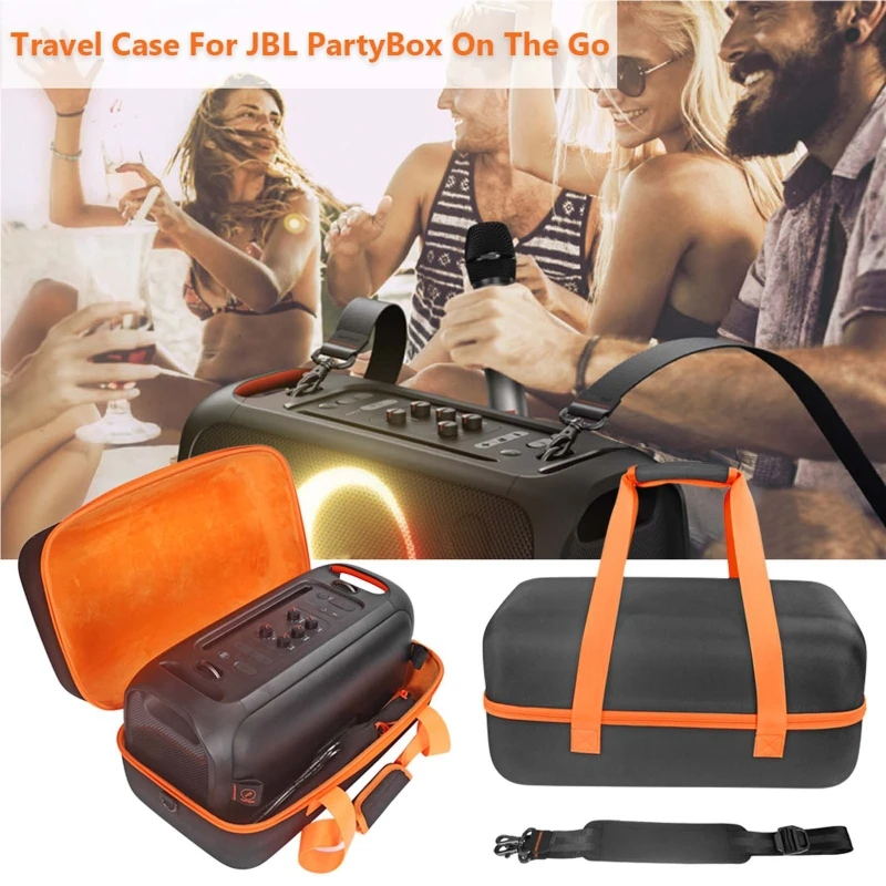 

Travel Carry Hard Case Cover Bag For -JBL Partybox On the go Bluetooth Speaker