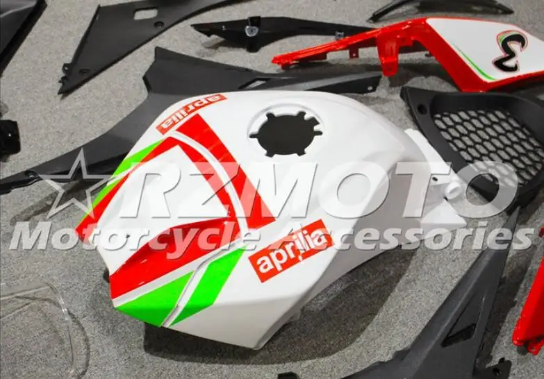 Литьевая Форма ABS полный обтекатель комплект подходит для Aprilia RS4 50 125 2012 2013 12 13 14 15 на заказ зеленый красный