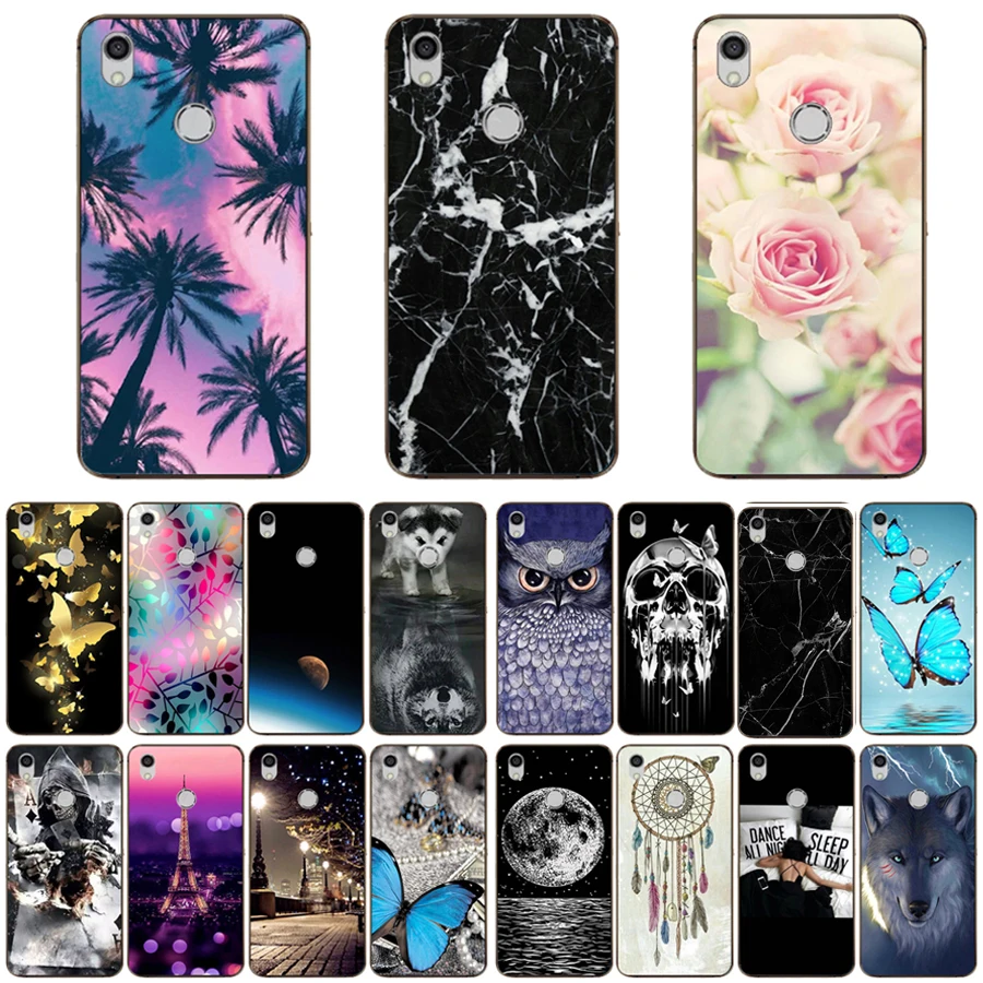 

For TP-Link Neffos C7 TP910A TP910C Case 5.5" Luxury TPU Silicone Cases Phone Back Cover for TP-Link Neffos Y7 Funda Coque