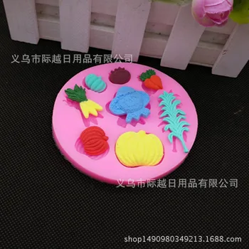 

Bakery Carrot Pumpkin Mexican Silicone Mould Fondant Cake Tools Chocolate Mold