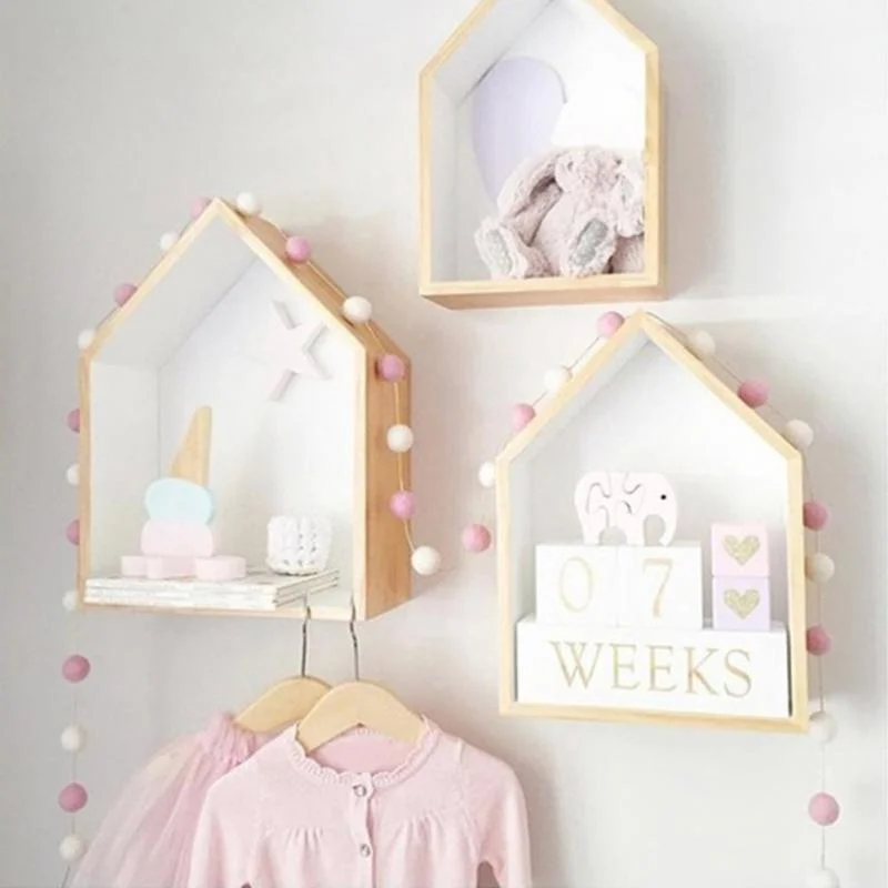 Fowwelt Guirlande De Boules En Feutre Colorees 232cm 30 Pieces Decoration Murale Suspendue Pour Chambre D Enfants Et De Bebe Decor De Maison Esthetique Aliexpress
