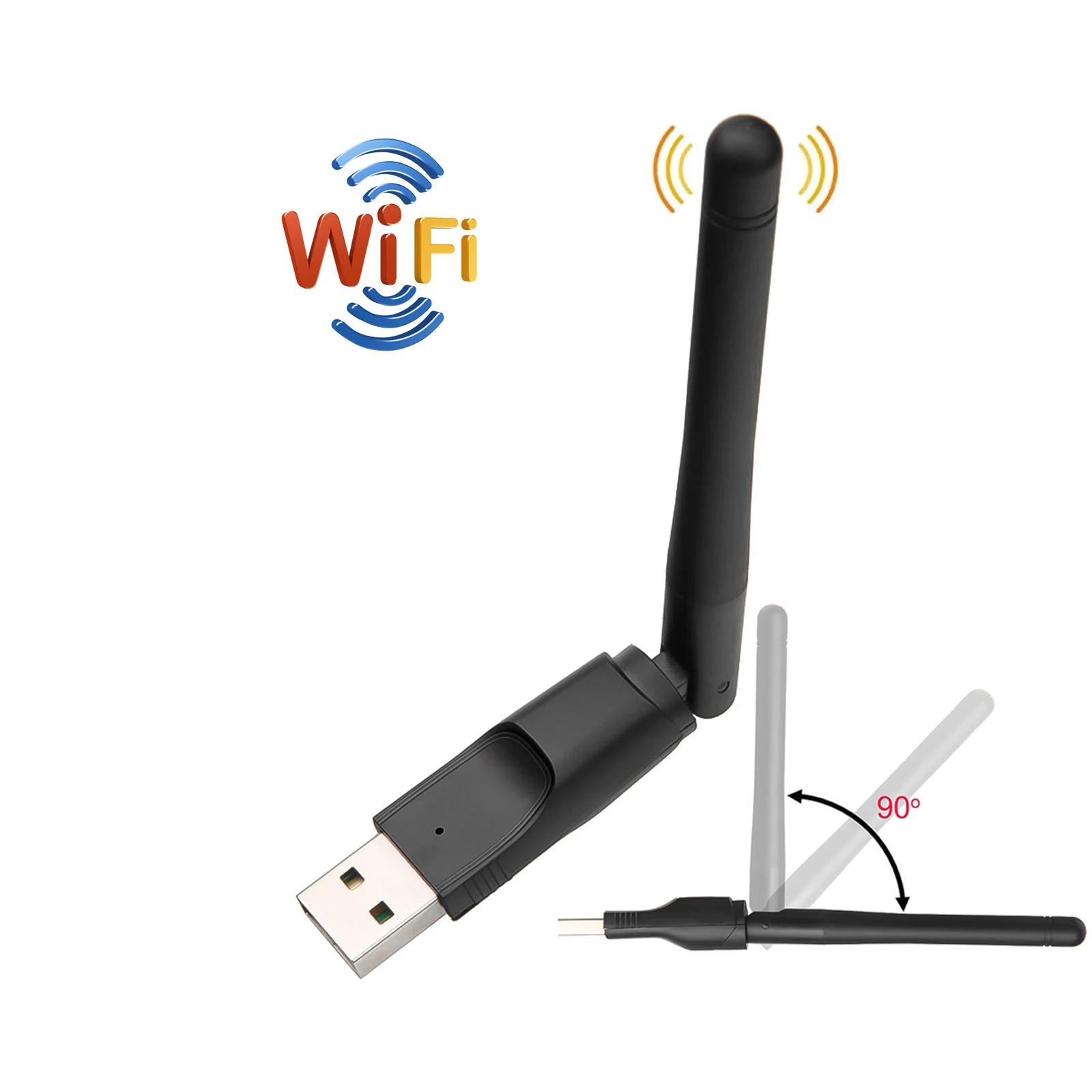 Wi-Fi беспроводная сетевая карта USB LAN адаптер интернет донгл IEEE 802 11 B/g/n со штативом