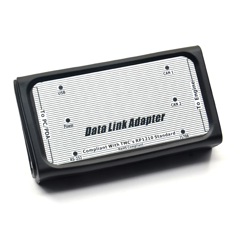 INLINE 6 Data Link Adapter Heavy Duty Diagnostic Tool Scanner Full 8 cable Truck Diagnostic interface inline6