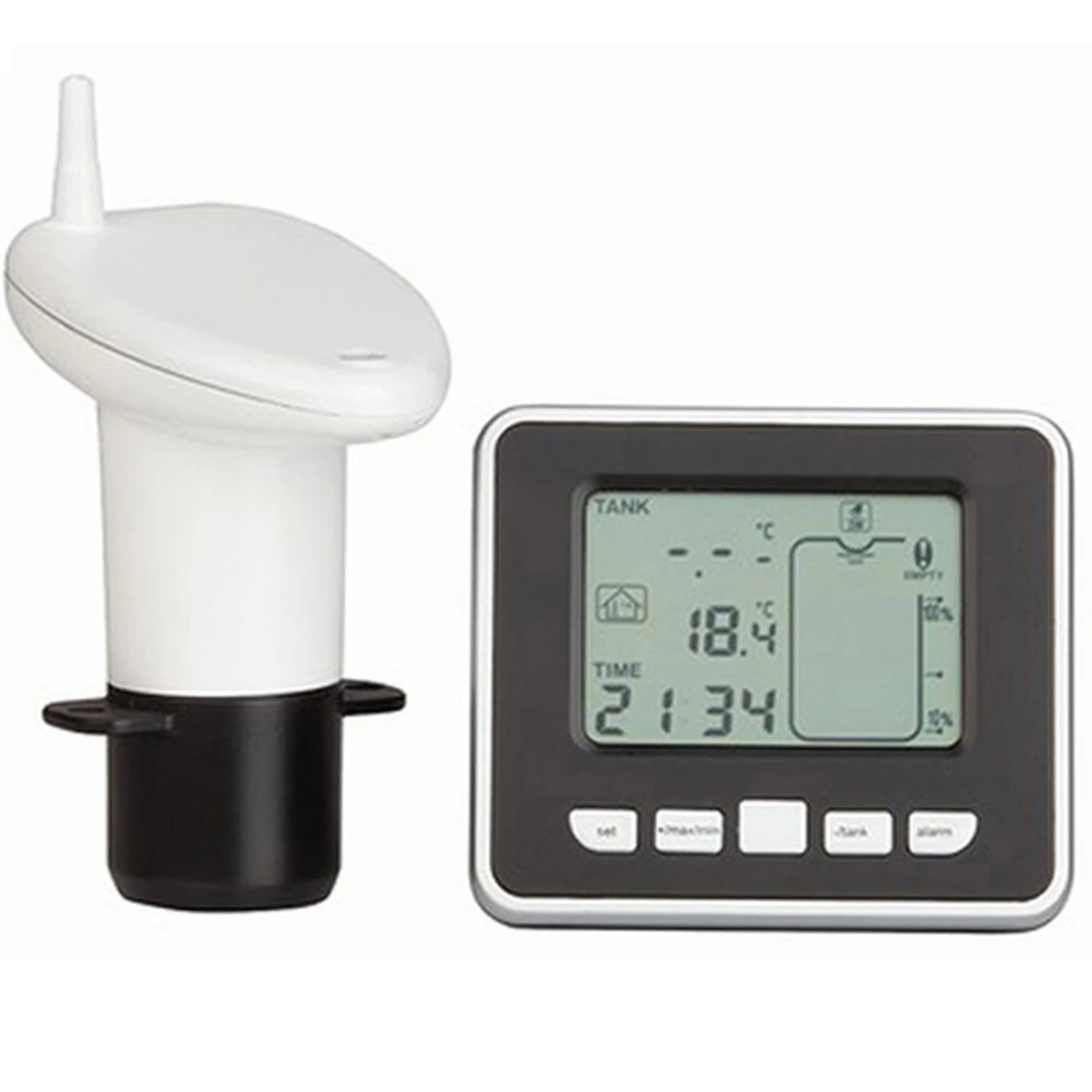 Ts-ft002 Ultrasonic Water Tank Level Meter Liquid Depth Level Meter ...