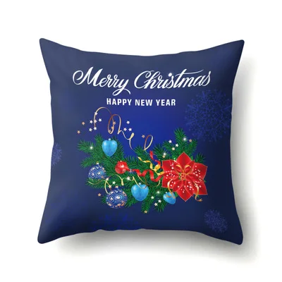 Новая индивидуальная креативная Рождественская елка, наволочка из полиэстера, Европейская и американская мода, простая домашняя подушка, чехол, подушка - Цвет: a6