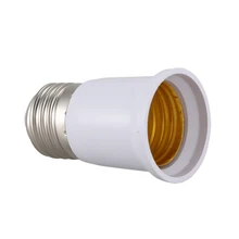 Promotion! E27 to E27 Extension Base LED Light Lamp Bulb Adapter Socket Converter