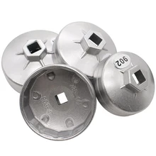 74mm 75mm 76mm 84mm 89mm 92mm 101mm 12 14 15 18 חלילי אלומיניום רכב אוטומטי מסנן שמן ברגים שקע Remover כלי עבור רנו פורד(China)