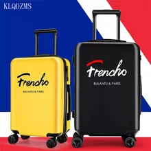 KLQDZMS, новинка, 1" 20" 2" дюймов, ABS+ PC, чемодан на колесиках, вертушка на колесиках, чемодан, пароль для мужчин и женщин, дорожная сумка