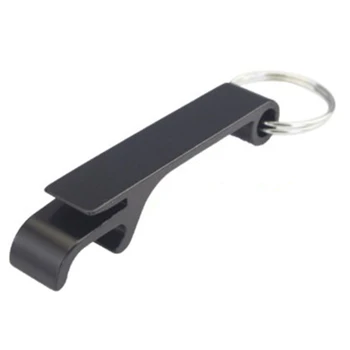 

100Pcs Engraving Aluminum Portable Can Opener, Key Chain Ring Opener, Restaurant Promotional Gifts