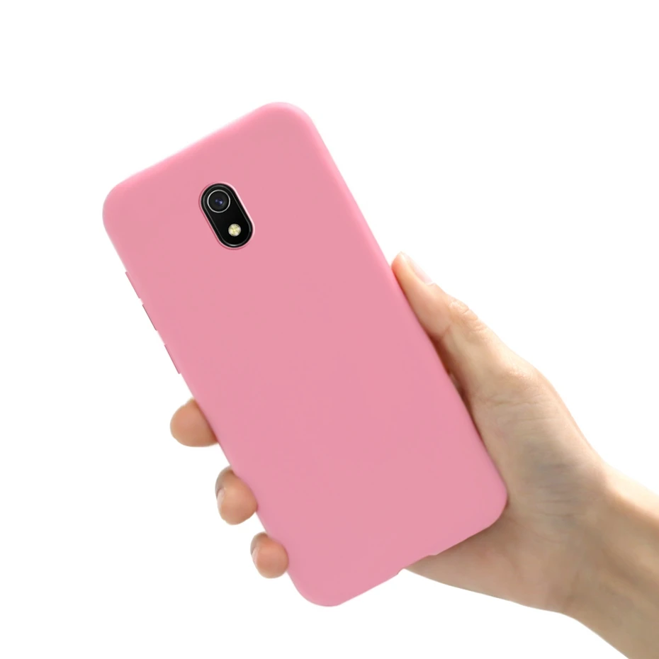 Sleek TPU Matte Silicone Phone Case - Durable Shockproof Bumper Cover