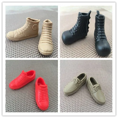 Zapatos de muñeca del príncipe Ken, botas de Príncipe originales, zapatillas de aire deportivas, moda para hombre, muñeca informal, muñecas para zapatos, accesorios