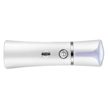 

1Pc USB Charging Hydrator Nano Spray Face Evaporator Handheld Cold Spray Face Humidifier (White)