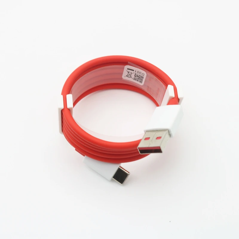 Нейлоновый кабель для Oneplus 7, 6, 5, 3, 3, mlaren, usb type-C, деформация, быстрая зарядка, USB-C, шнур Oneplus6T, 1 м, 5