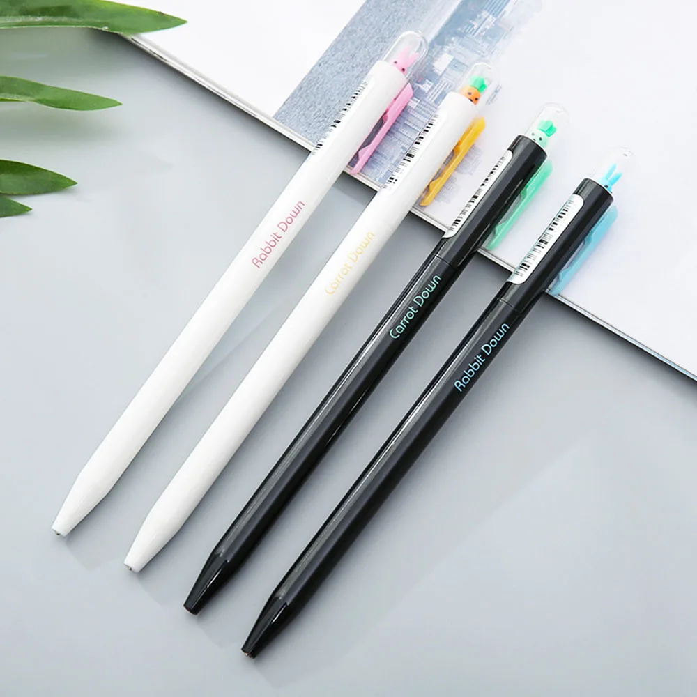 2 шт. новинка кролик с морковкой автоматический механический карандаш 0 5 мм милый