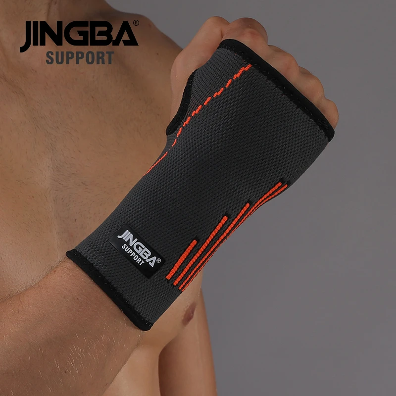 JINGBA SUPPORT 1PCS Nylon Wristband weightlifting Wrist Support boxing