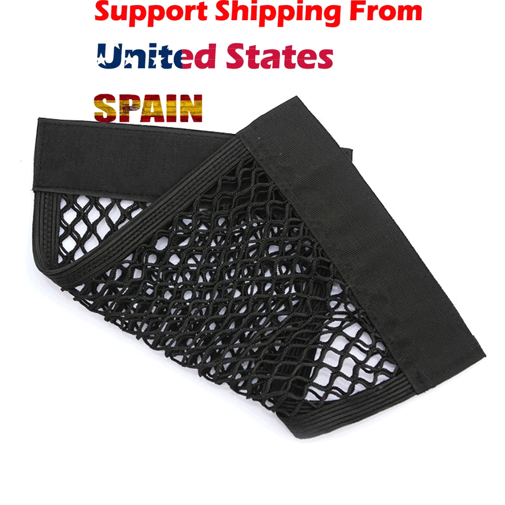 

Net Grid Pocket Holder Car Accessories Trunk Storage Bag Mesh Net Auto Styling Luggage Sticker Interior Organizer Stuff Netting