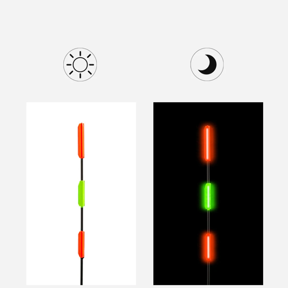 Ночной светильник, поплавок для ловли карпа, яркий, яркий, светодиодный, электрический, плавающий, вертикальный, Рыболовный инструмент, аксессуары для рыбалки