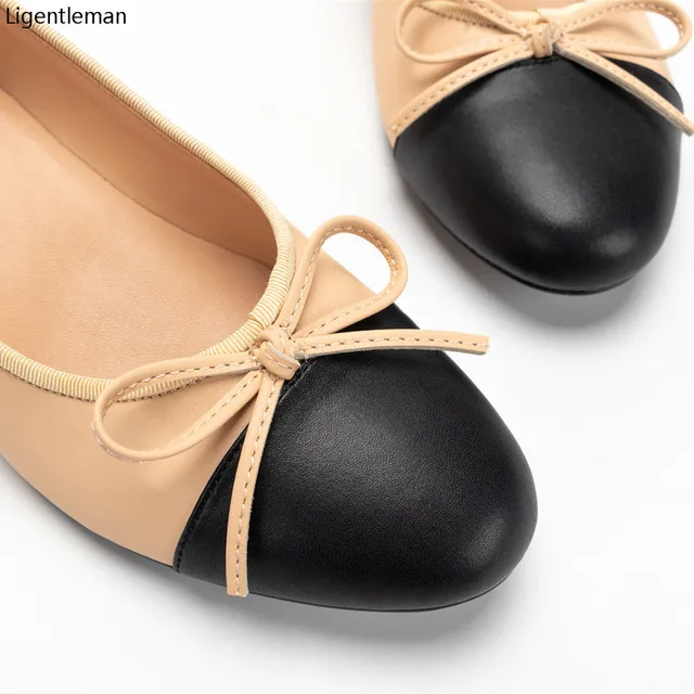 Ballet Tweed Heels Shoes Woman Basic Pump 2024