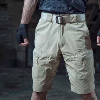 

Men Military Tactical Shorts Summer Waterproof Boardshorts Loose Cargo Short Pants Male Jogger Trousers Beach Casual Shorts
