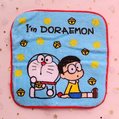 see chart IVYYE 15x15 см Doraemon аниме банное полотенце s хлопок платок мягкое полотенце для лица мультфильм Мочалка для ребенка - Цвет: see chart