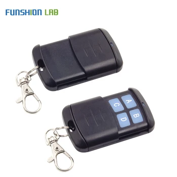 

FUNSHION 433MHz 4 CH Button EV1527 Remote Control Switch RF Transmitter Wireless controllor remoto For Smart Home Garage Opener
