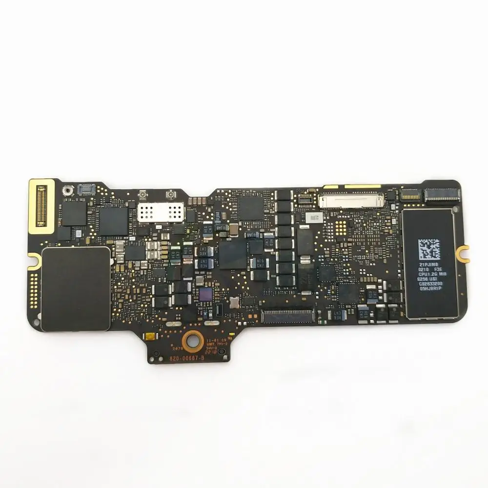 Материнская плата A1534 1 1/1 2 ГГц 256 2015 2016 2017 для MacBook Retina 12 дюймов системная 820 00045 A 00244