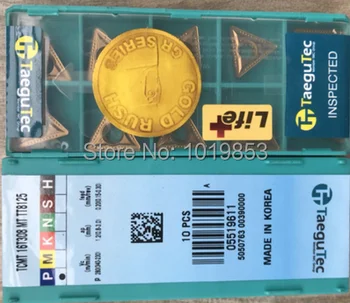 

TCMT16T308 -MT TT8125 Turning carbide inserts for turning tool holder steel machining