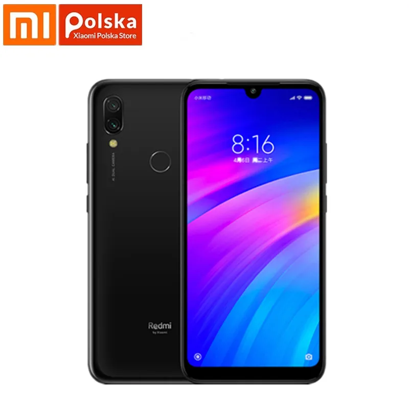 

In Stock ! Global Version Xiaomi Redmi 7 3GB RAM 32GB ROM Mobile Phone Snapdragon 632 Octa Core 12MP 6.26" 4000mAh Battery